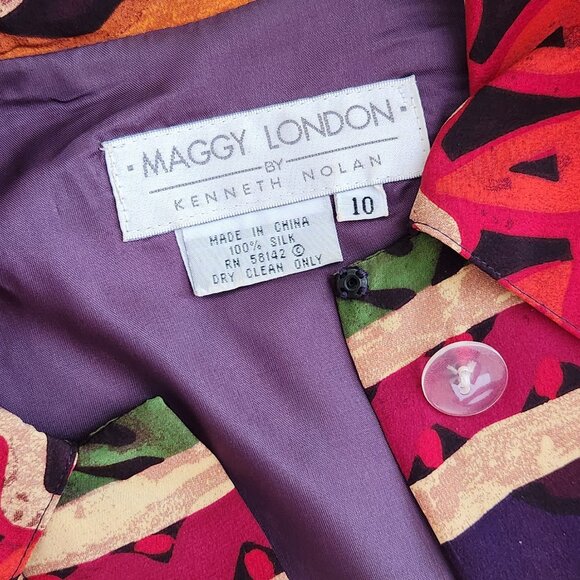 100% Silk Dress - Picture 3 of 7